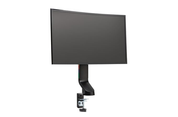 Kensington-Braccio-salvaspazio-per-monitor-singolo-SmartFit--SPACE-SAVING-MONITOR-ARM-SINGLE-