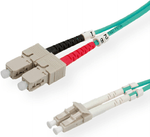 Value-Fibre-Optic-Jumper-Cable-50-125m-LC-SC-OM3-turquoise-0.5-m-cavo-a-fibre-ottiche-Turchese--VALUE-FO-Jumper-Cable-Du