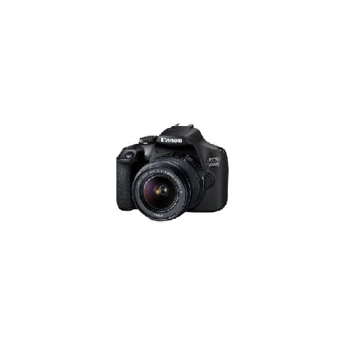 Canon-EOS-2000D-BK-18-55-IS-II-EU26-Kit-fotocamere-SLR-241-MP-CMOS-6000-x-4000-Pixel-Nero