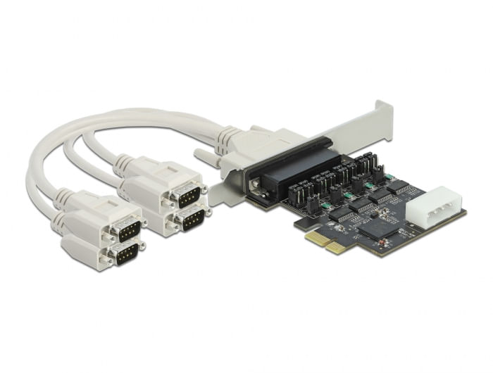 Anschlsse-intern-1-x-PCI-Express-x1-V2.0-1-x-Stromanschluss-4-Pin-Molex-Stecker-extern-1-x-DB44-Buchse-Anschlusskabel-DB