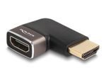 Delock-Adattatore-HDMI-maschio-a-femmina-angolato-a-90-a-sinistra-8K-60-Hz-grigio-metallo