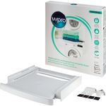 Whirlpool Wpro SKS101 Kit Sovrapposizione universale con ripiano scorrevole