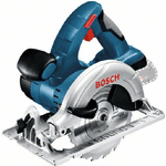 Bosch GKS 18 V-LI 16,5 cm Nero, Blu, Rosso, Argento 3900 Giri/min