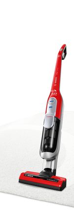 Bosch-BBH7PET-scopa-elettrica-Aspirapolvere-a-bastone-Batteria-Secco-Filtro-igienico-Senza-sacchetto-Grigio-Rosso