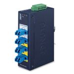 PLANET IFB-244-MLC convertitore multimediale di rete 1300 nm Modalit  multipla Blu (Industrial 2-channel Optical - Fiber