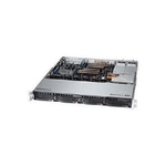 Supermicro Super Micro Supermicro SC813M FTQ-R606CB - Rack - einbaufÃ¤hig - 1U - ATX - SATA/SAS - Hot-Swap 600 Watt