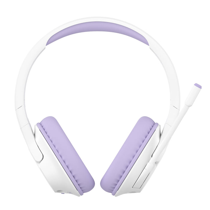 Belkin-SoundForm-Inspire-Cuffie-Wireless-Over-Ear-con-Microfono-Integrato-per-Bambini-Bianco-Lavanda