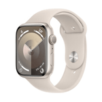 Apple Watch Series 9 GPS Cassa 45mm in Alluminio Galassia con Cinturino Sport Galassia - S/M