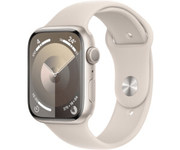 Apple-Watch-Series-9-GPS-Cassa-45mm-in-Alluminio-Galassia-con-Cinturino-Sport-Galassia---S-M