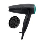 Remington D1500 asciuga capelli 2000 W Nero, Verde