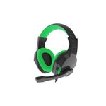 GENESIS ARGON 100 Auricolare Cablato A Padiglione Gaming Nero, Verde