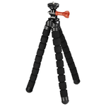 Hama-Flex-2in1-treppiede-Fotocamere-digitali-film-3-gamba-gambe-Nero