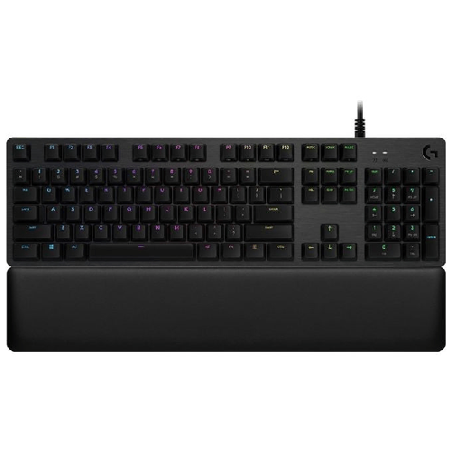 Logitech-G-G513-CARBON-LIGHTSYNC-RGB-Mechanical-Gaming-Keyboard-GX-Brown-tastiera-USB-QWERTY-Inglese-Carbonio