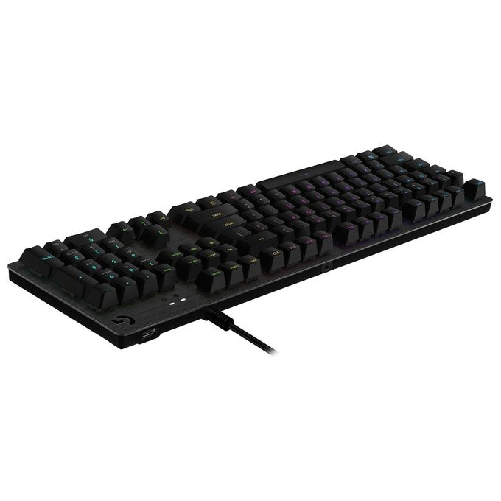 Logitech-G-G513-CARBON-LIGHTSYNC-RGB-Mechanical-Gaming-Keyboard-GX-Brown-tastiera-USB-QWERTY-Inglese-Carbonio