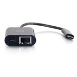 C2G 82408 replicatore di porte e docking station per laptop USB 3.2 Gen 1 (3.1 Gen 1) Type-C Nero