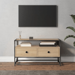 vidaXL Mobile Porta TV Rovere Sonoma 80x35x45 cm in Legno ingegnerizzato