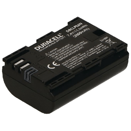 Duracell-PSA-Parts-DRCLPE6N-Batteria-per-fotocamera-videocamera-Ioni-di-Litio-2000-mAh