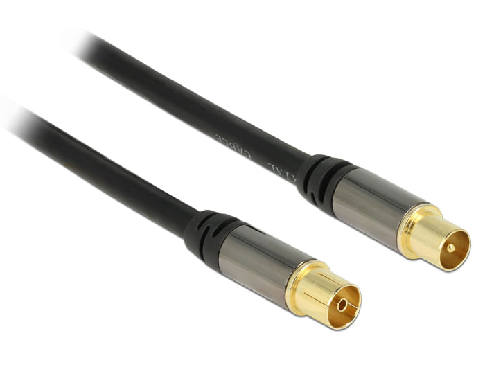 Delock-Cavo-antenna-Spina-IEC--Presa-IEC-RG-6-U-3-m-nero