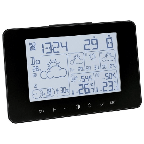 Tfa-Dostmann-TFA-Dostmann-Meteotime-Primo-Nero-LCD-Batteria