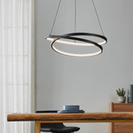 Lampadario-Moderno-Ruotale-Led-Alluminio-Nero