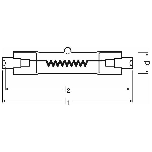 Osram-64572-lampadina-alogena-1000-W-R7s