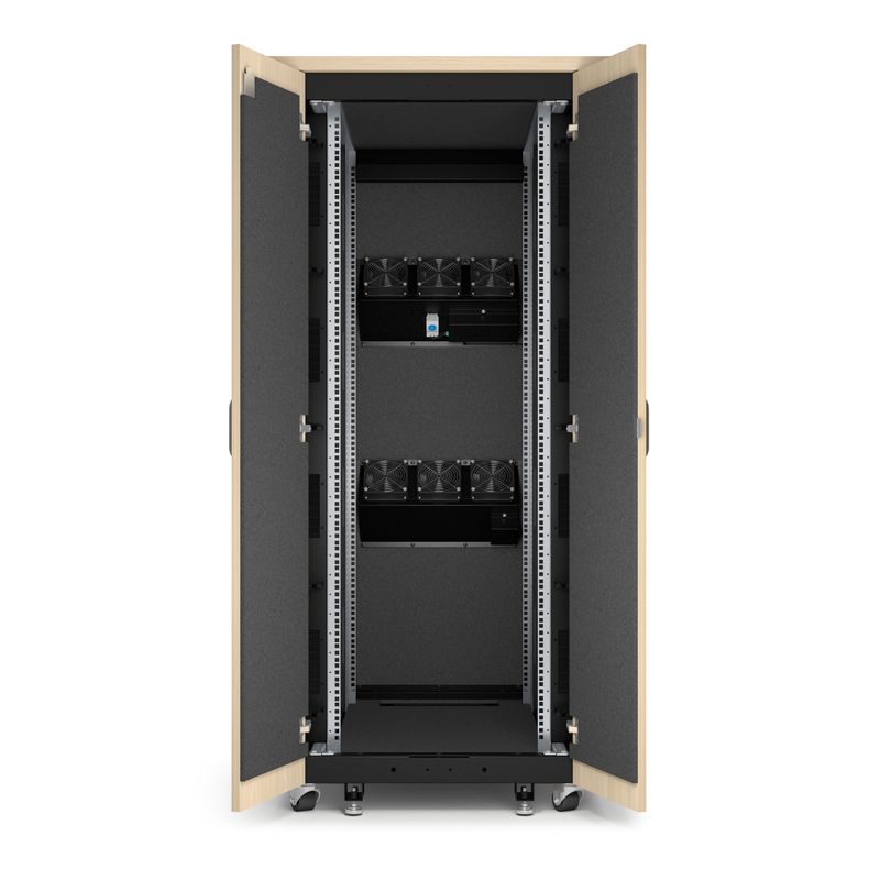 APC-AR4032IA-rack-32U-Rack-indipendenti-Colore-acero-Nero