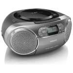 Philips AZB600/12 impianto stereo portatile Digitale 2 W DAB, DAB+, FM Grigio