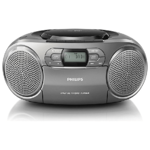 Philips-AZB600-12-impianto-stereo-portatile-Digitale-2-W-DAB-DAB--FM-Grigio
