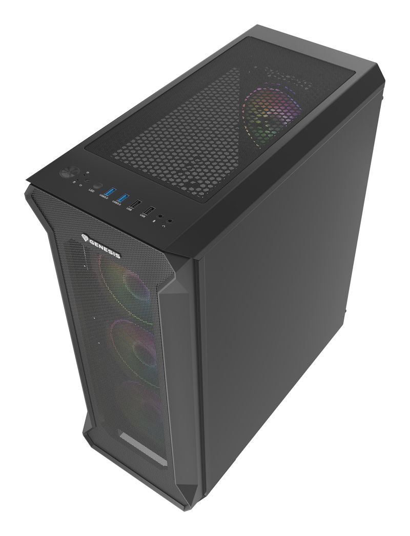 Custodia-computer-desktop-ATX-Natec-Irid-505-ARGB-Nero