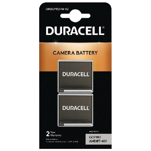 Duracell-DRGOPROH4-X2-Batteria-per-fotocamera-videocamera-Ioni-di-Litio-1160-mAh