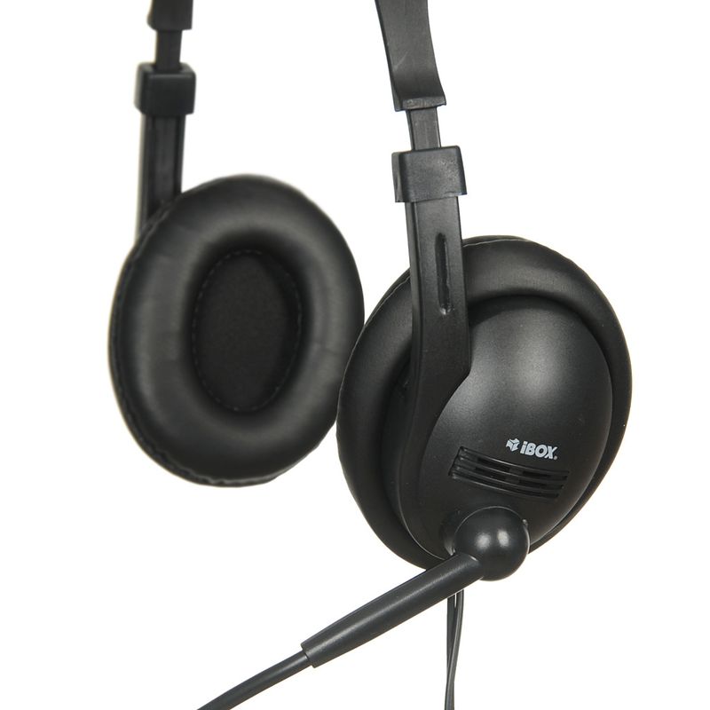 Auricolari-con-Microfono-Ibox-W1MV-Nero