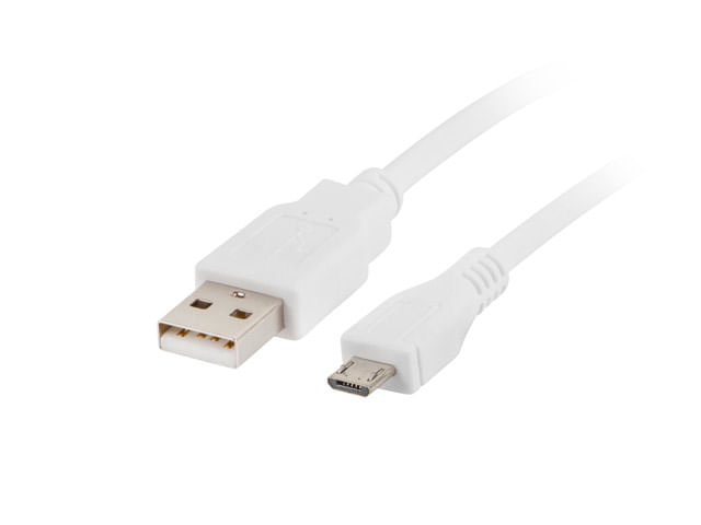 Cavo-Micro-USB-Lanberg-Bianco