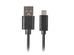 Cavo-USB-A-con-USB-C-Lanberg-CA-USBO-20CU-0010-BK