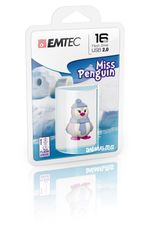 Chiavetta-USB-16GB-EMTEC-Blister-Animalitos--Miss-Penguin-