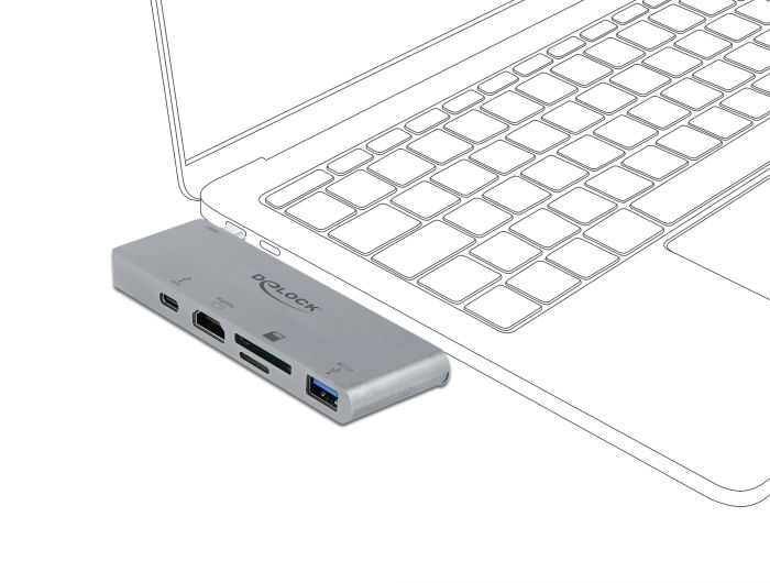 Delock-docking-station-per-MacBook-con-4K-e-PD--con-connettore-USB-C-inseribile-