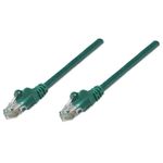 Intellinet RJ-45, M/M, 10m cavo di rete Verde Cat5e U/UTP (UTP)