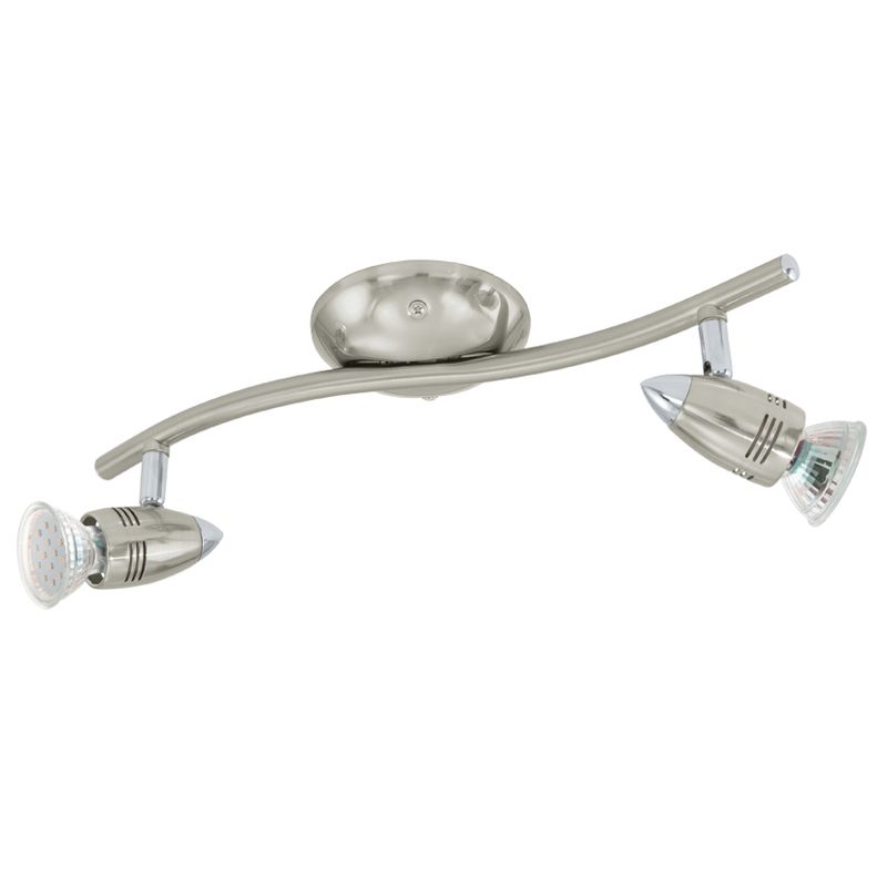 Spot-Moderno-Magnum-Led-In-Acciaio-Nichel-Satinato-2-Luci-Gu10-28W-3000K-Ip20