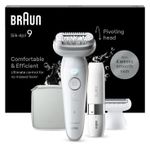 Braun Silk-épil 9 9-341 epilatore 40 pinzette Bianco