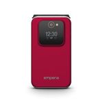 Emporia emporiaJOY 7,11 cm (2.8") Rosso Telefono di livello base