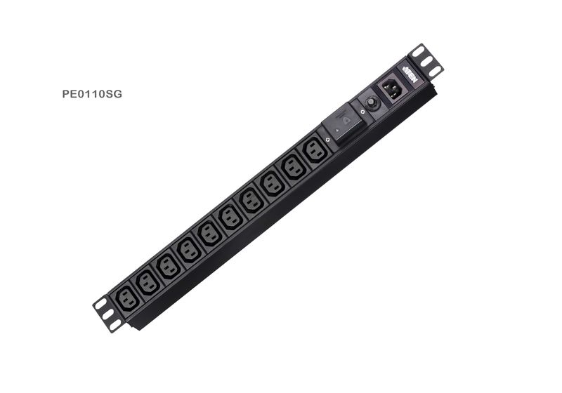 Aten-1U-10A-10Port-Basic-PDU