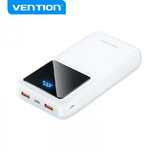 Vention Powerbank Batteria 20000mAh 225W USB (C+A+A) con schermo LED - Colore bianco