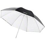 Walimex 17656 ombrello Nero, Bianco