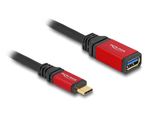 Delock-Adattatore-USB-10-Gbps-Spina-USB-Type-C-da-15-cm-rosso-in-metallo