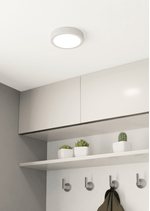 Plafoniera-Moderna-Fueva-5-Acciaio-Bianco-Led-Integrato-11W-3000K-Ip44