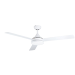 Eglo Ventilatore Sesimbra 1 Acciaio Bianco Opaco E Acrilico Bianco Led Cct