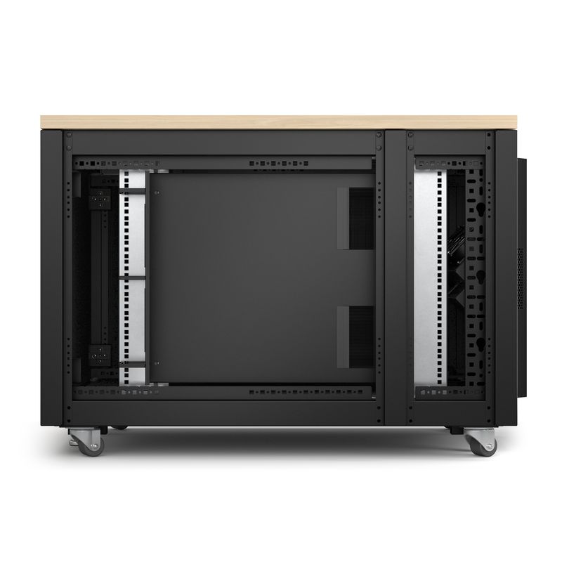 APC-AR4012A-rack-12U-Rack-indipendenti-Nero-Colore-acero