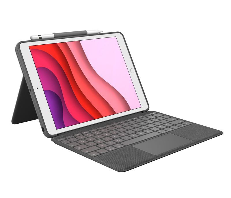 LOGITECH-COMBO-TOUCH-FOR-IPAD-7TH-GENERATION---GRAPHITE----FR-