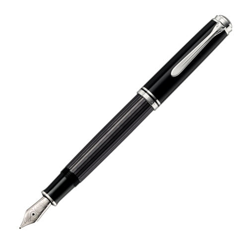 Pelikan-803830-Penna-Stilografica-Souvern-405-Stresemann-Nero-Antracite