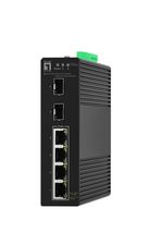 LevelOne-IGS-2106P-switch-di-rete-Gestito-L2-Gigabit-Ethernet--10-100-1000--Supporto-Power-over-Ethernet--PoE--Nero