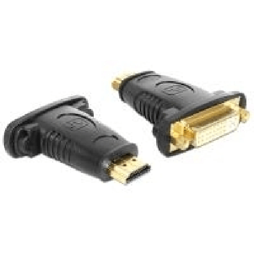 Anschlsse-HDMI-Stecker--DVI-245-Pin-Buchse-mit-Muttern-Kontakte-vergoldet